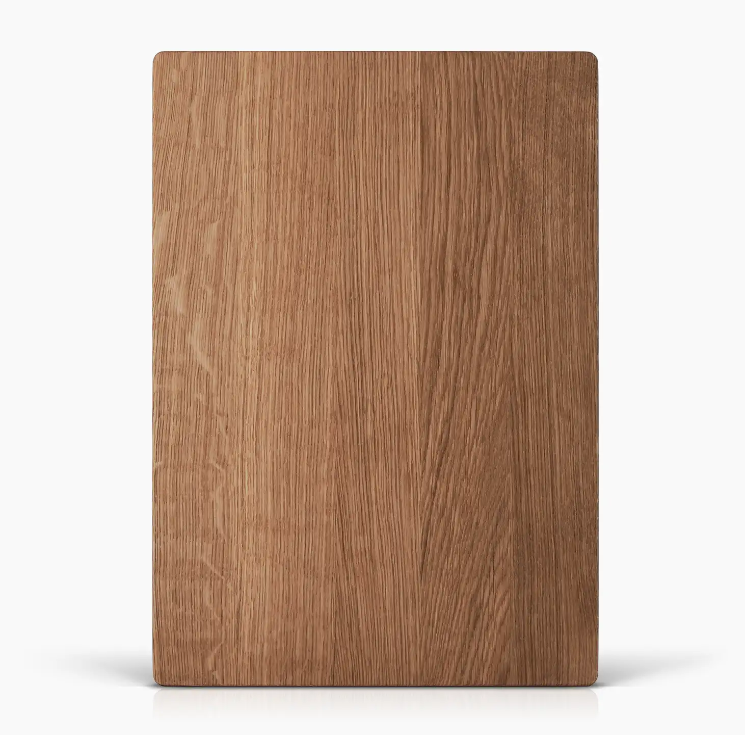 Schneidebrett Star aus massiver Eiche mit formschön abgerundeten Ecken, antibakteriell und robust – ideal für Gemüse, Obst, Fleisch oder Fisch.